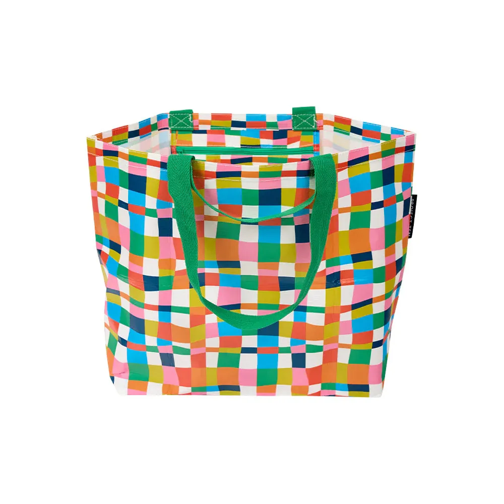 Rainbow Weave Medium Tote