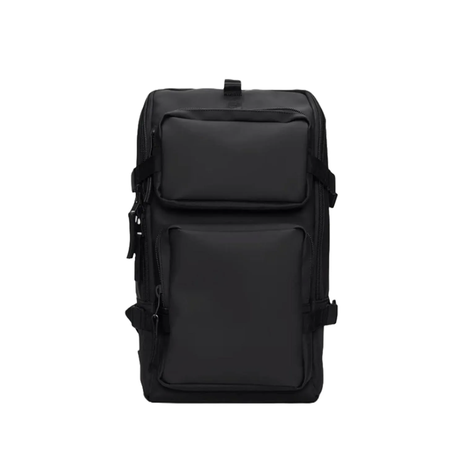 Rains Trail Cargo Backpack in Black