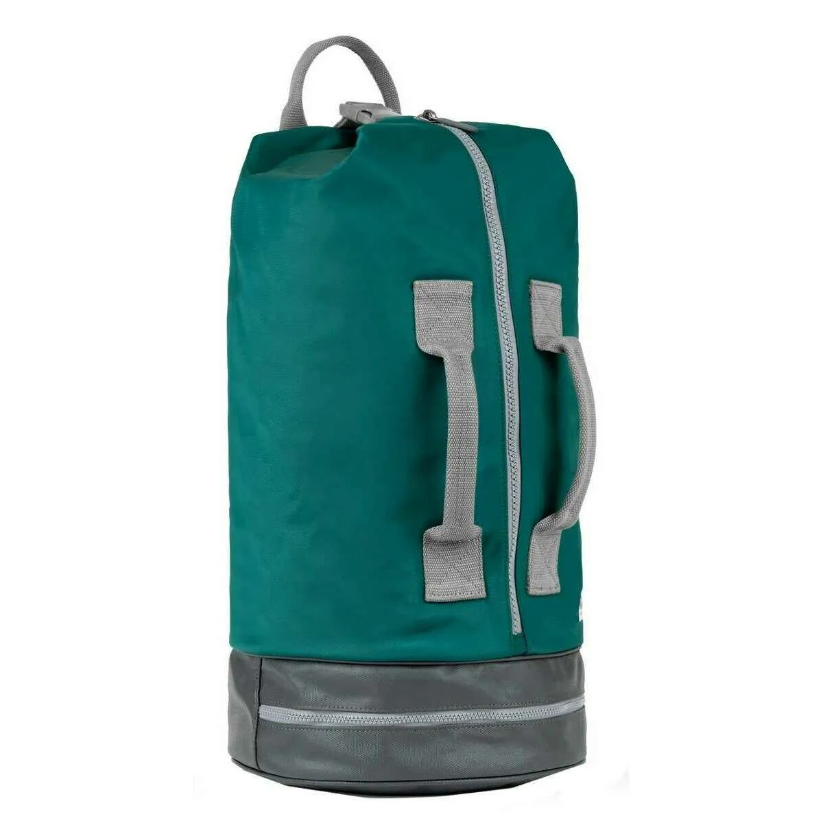 Roka Heathrow Large Recycled Canvas Duffle Bag - Teal