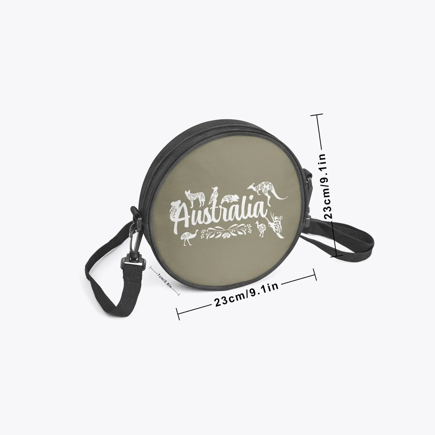 Round Satchel Bag, Australia