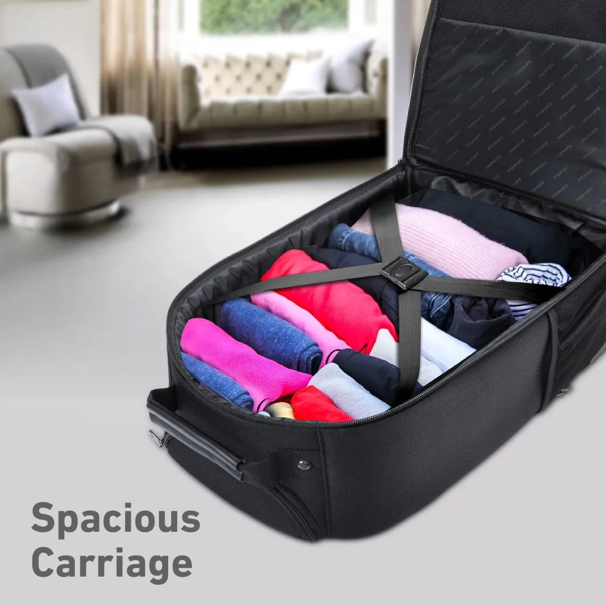 SecureStorage™ Trolley bag for 16” Laptop with Multiple Large Compartments