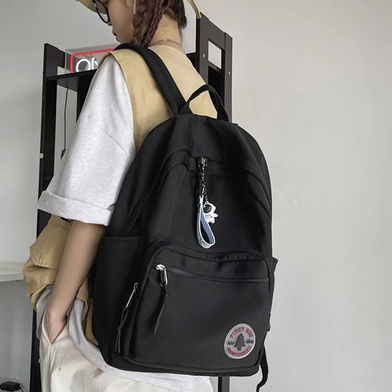 Sohiwoo Casual Nylon College Backpack