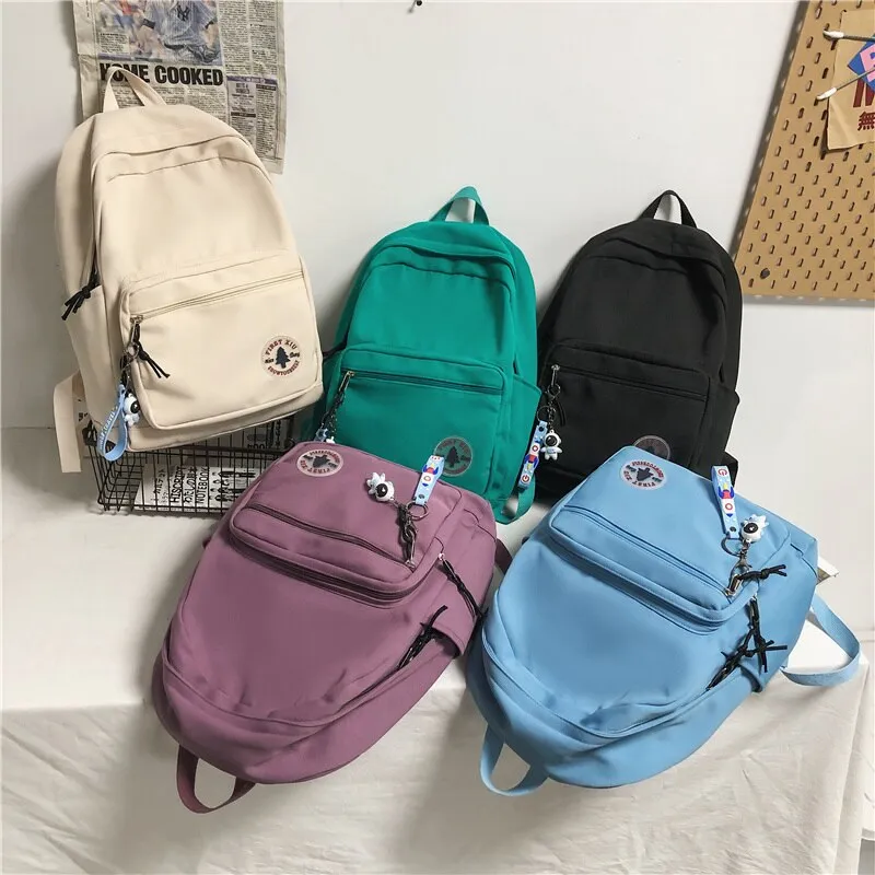 Sohiwoo Casual Nylon College Backpack