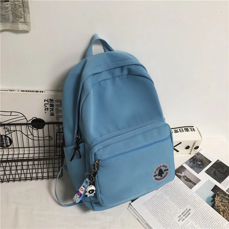 Sohiwoo Casual Nylon College Backpack