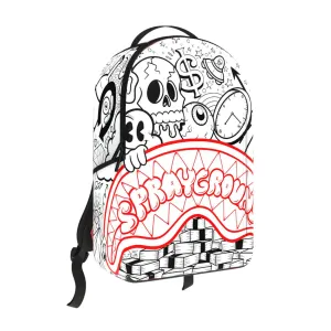 Sprayground Accidental Doodle DLXSR Backpack B6335