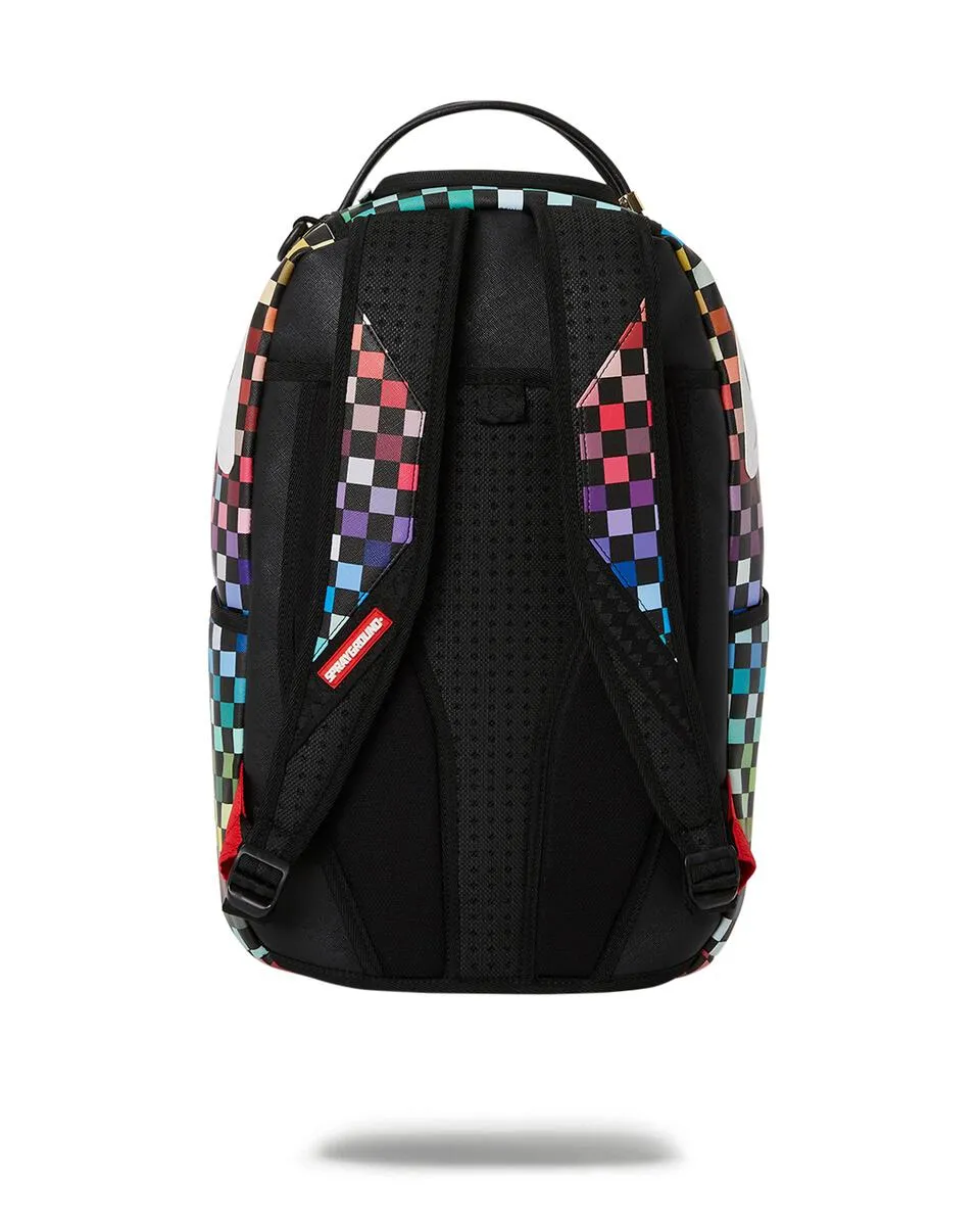 Sprayground Calm Check Colors DLXSV Backpack B8424