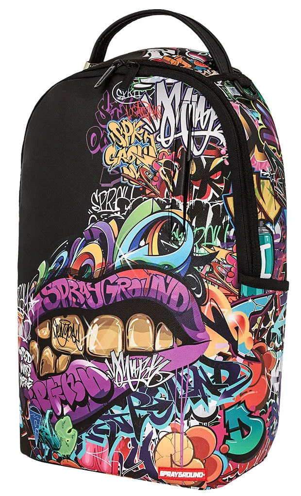 Sprayground Half Graf Lips DLXSV Backpack