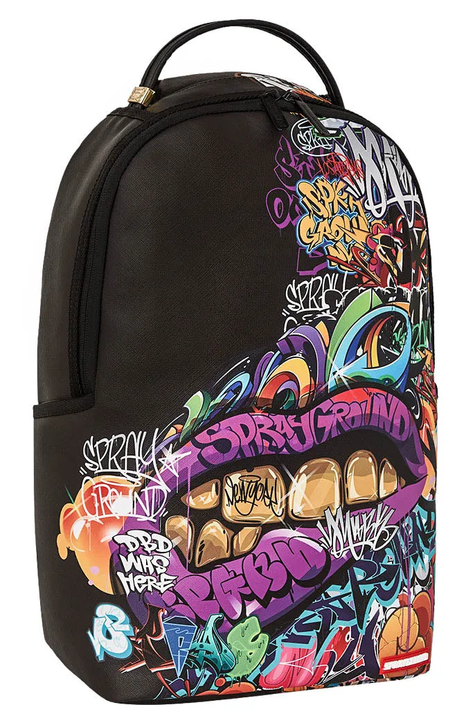 Sprayground Half Graf Lips DLXSV Backpack