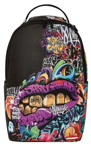 Sprayground Half Graf Lips DLXSV Backpack