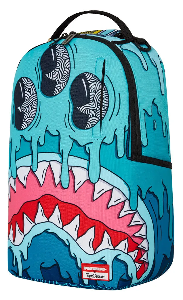 Sprayground Jorge Rodriguez In Blue Zombie Backpack