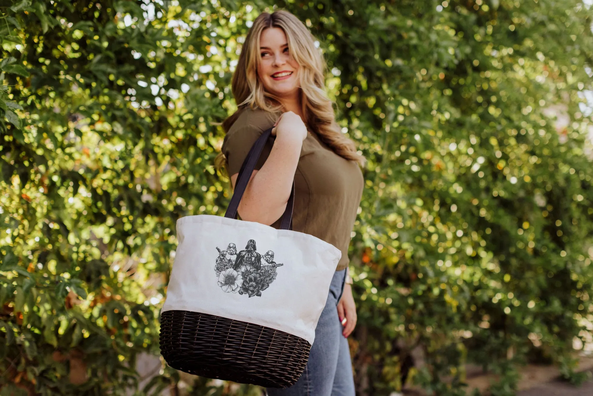 Star Wars Darth Vader - Coronado Canvas and Willow Basket Tote