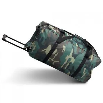 Stylish Wheeled Jungle Camo Duffel Affordable