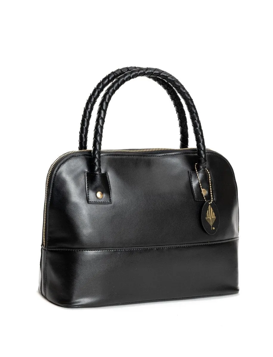 Theia (Black) | Women's Bag Made with Cactus Leather