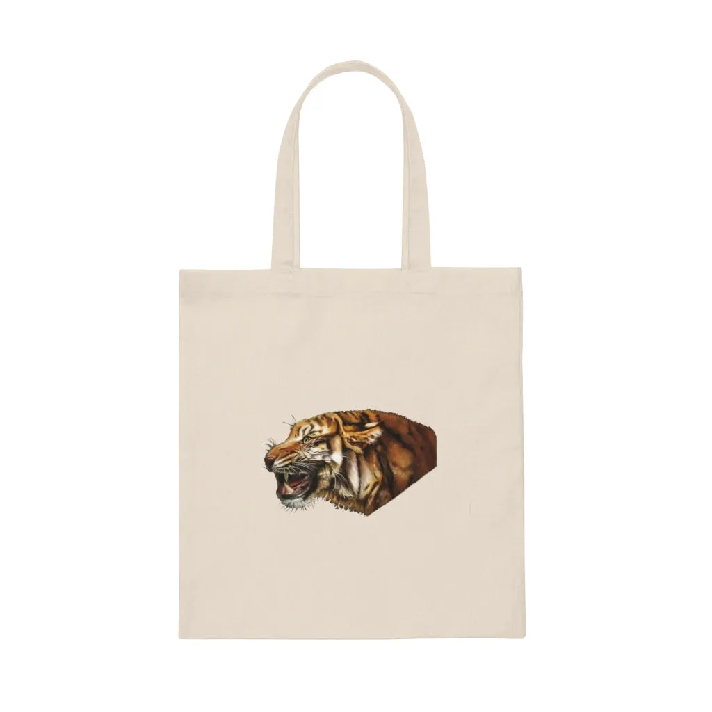 Tiger Canvas Tote Bag