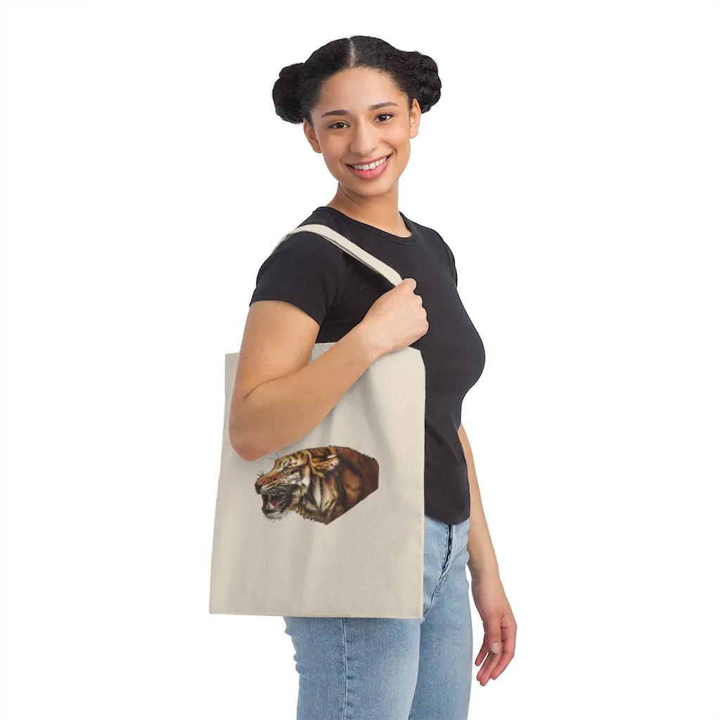 Tiger Canvas Tote Bag