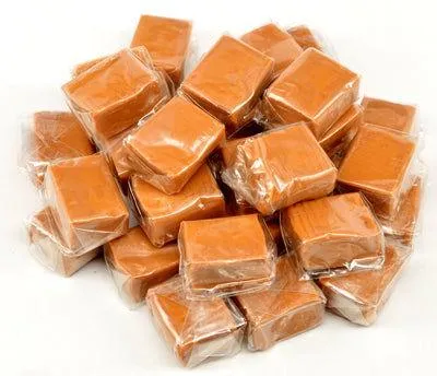 Vanilla Caramels 5 Ounce Peg Bags