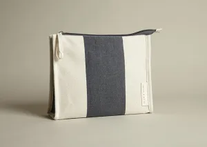 Washbag: Grey Stripe