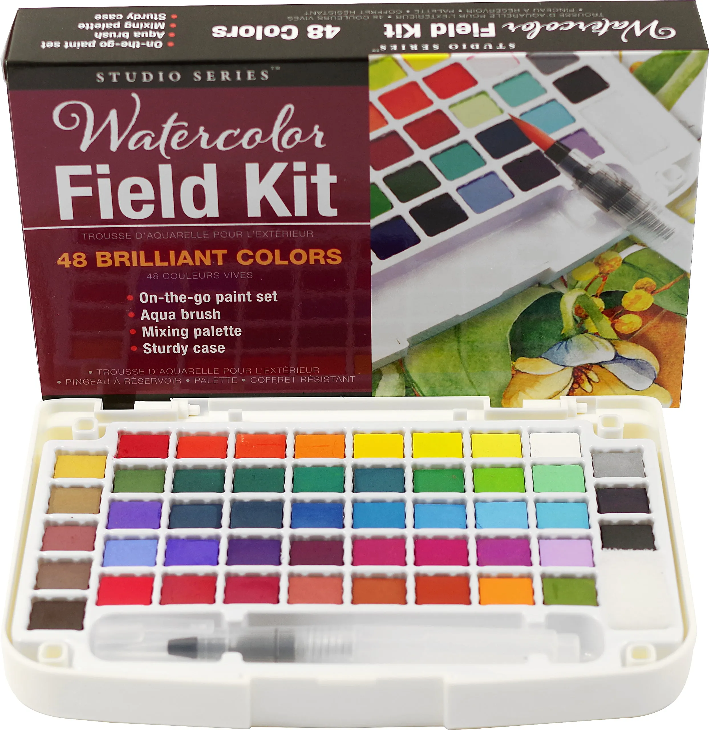 Watercolour 48-Colour Field Kit