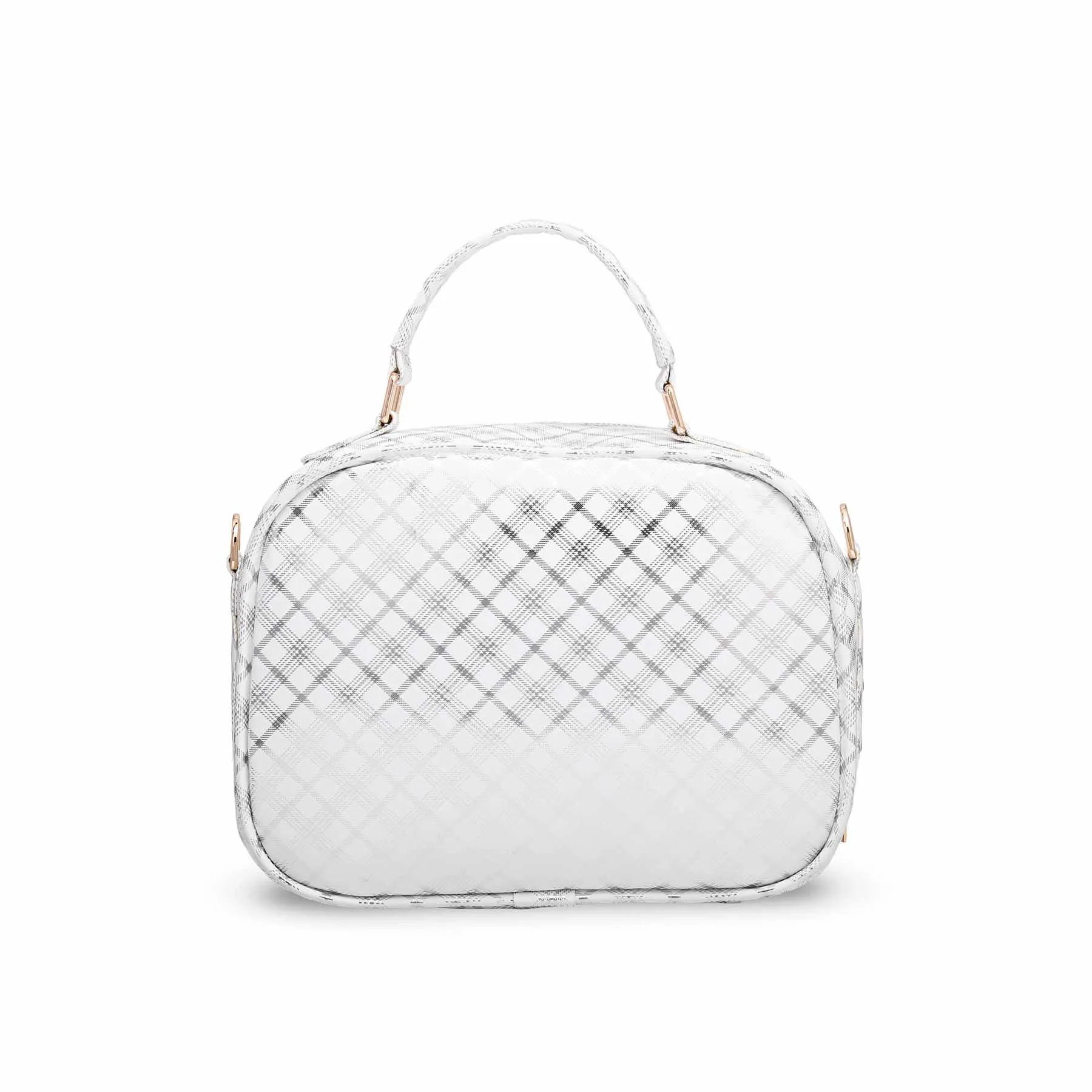 White Casual Shoulder Bag P55583